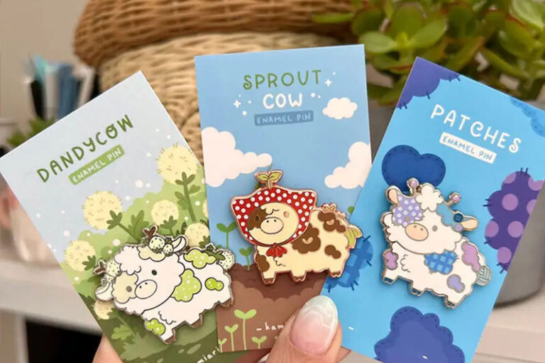 Enamel Pin Backing Cards