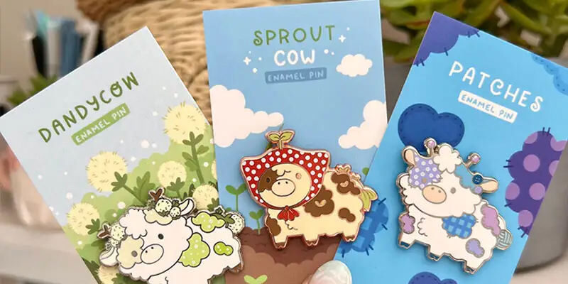 Enamel Pin Backing Cards