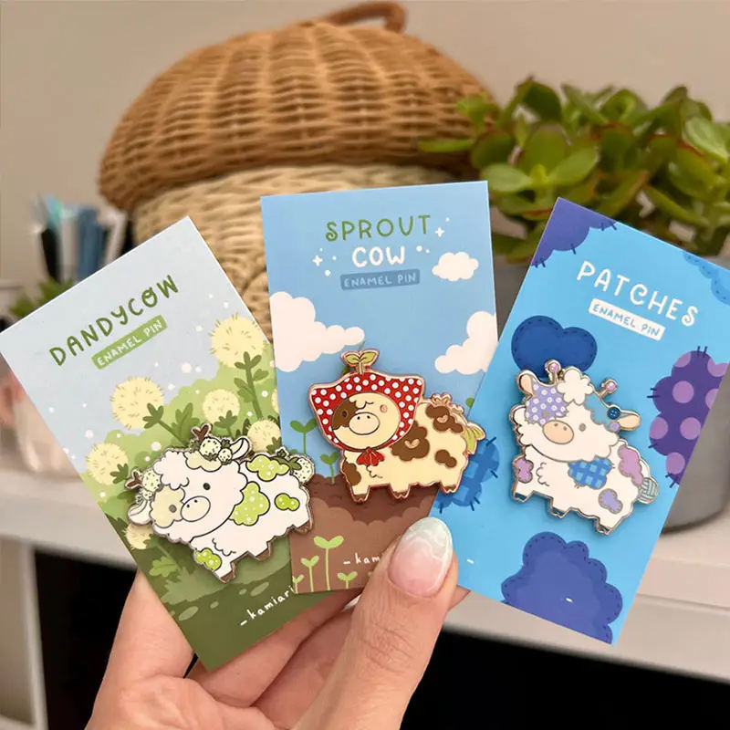 Enamel Pin Backing Cards