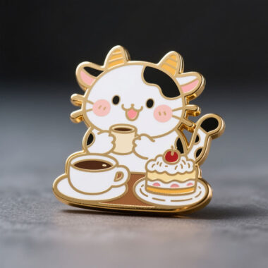 Custom China Logo Lapel Badge 