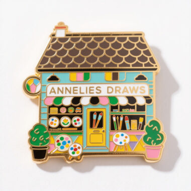 Custom China Logo Lapel Badge 