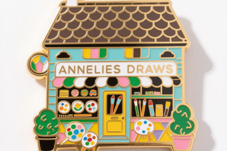 Custom China Logo Lapel Badge