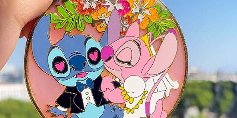 Custom Enamel Pin with Glitter