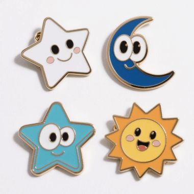 Antique Plated Iron Metal Hard Enamel Pin