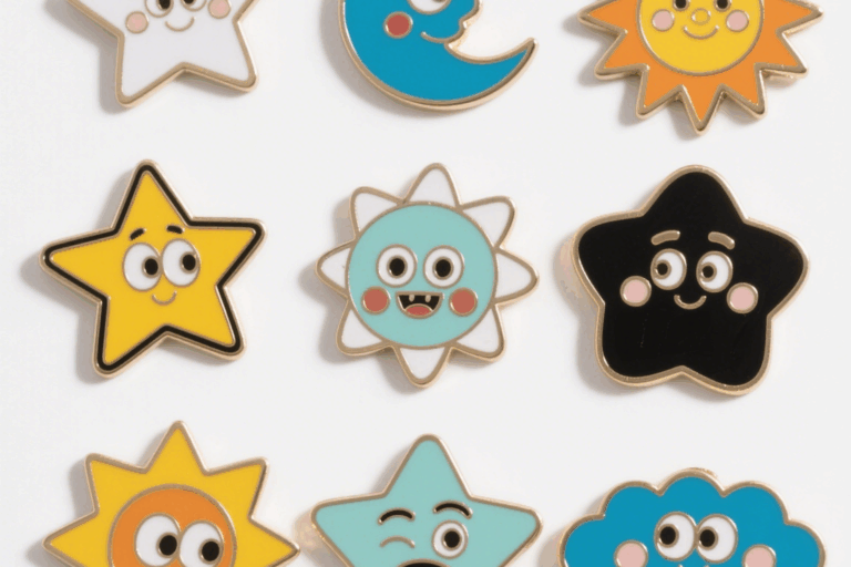 Antique Plated Iron Metal Hard Enamel Pin