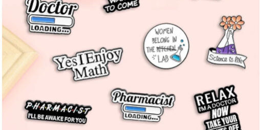 Custom Science Enamel Pin