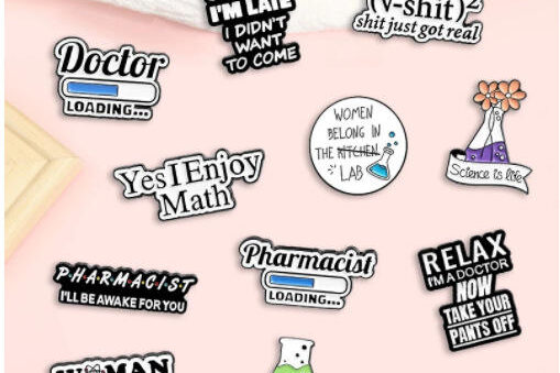 Custom Science Enamel Pin