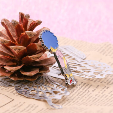 Custom Skeleton Shield Cap Pins