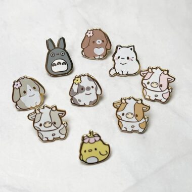 Custom Hard & Soft Enamel Lapel Badge Metal Pins