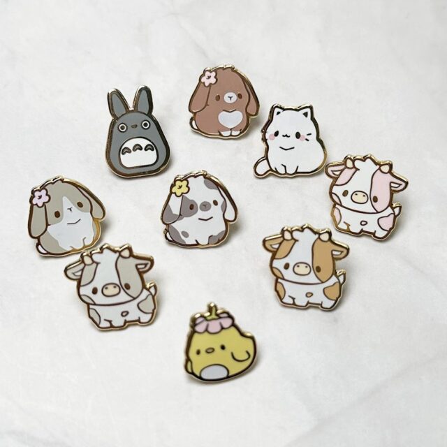 Custom Hard & Soft Enamel Lapel Badge Metal Pins