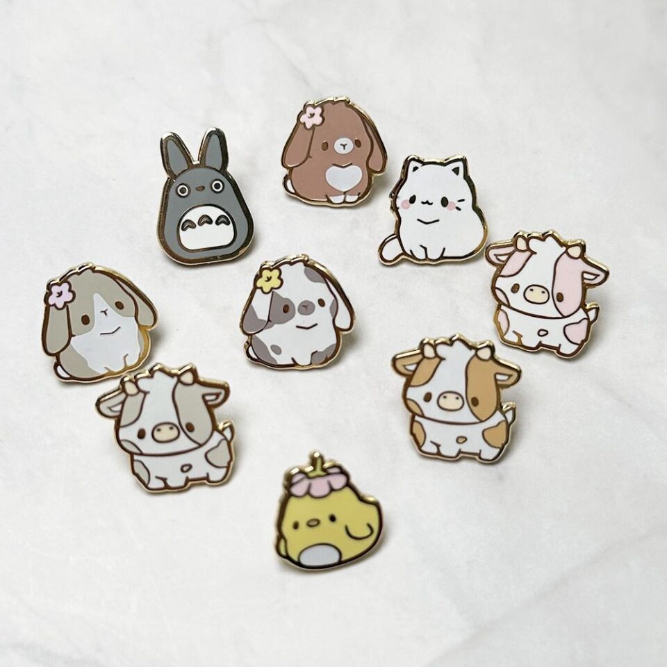 Custom Hard & Soft Enamel Lapel Badge Metal Pins