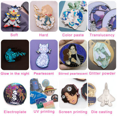 metal hard enamel lapel pins