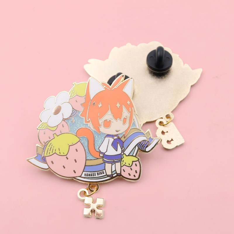 metal hard enamel lapel pins