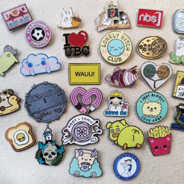Cute cartoon anime enamel pin