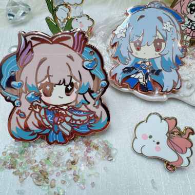 Cute cartoon anime enamel pin