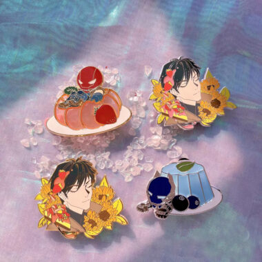 Cute cartoon anime enamel pin