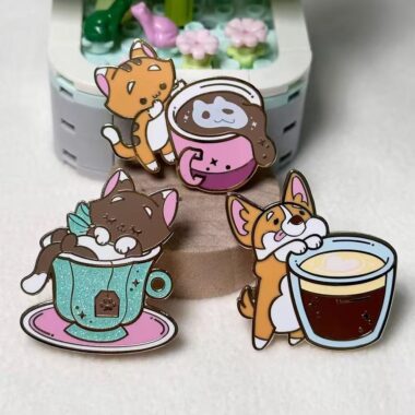 Custom anime enamel pins