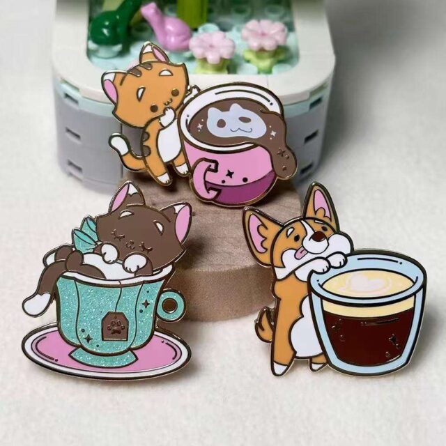 Custom anime enamel pins