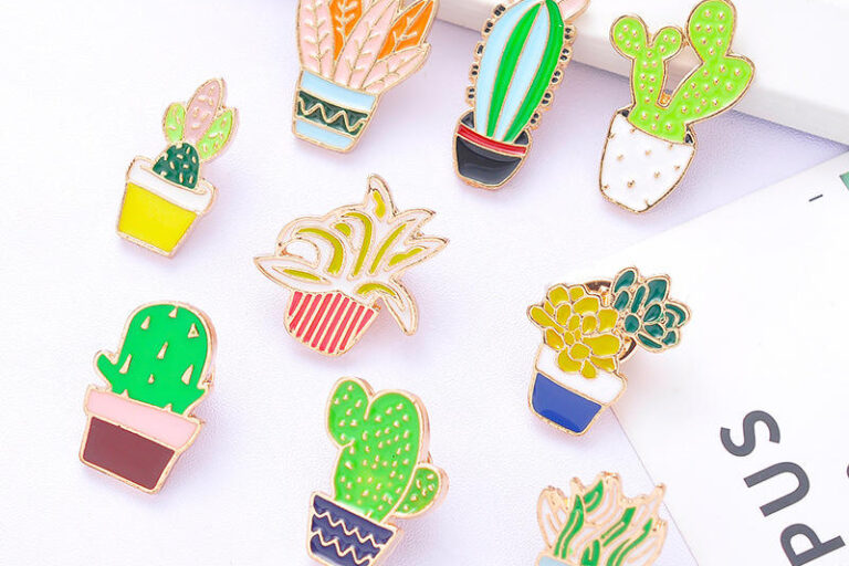 hard enamel metal badge pins