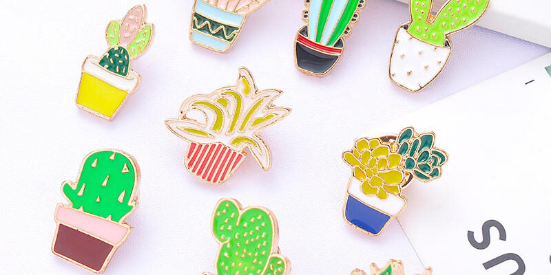 hard enamel metal badge pins