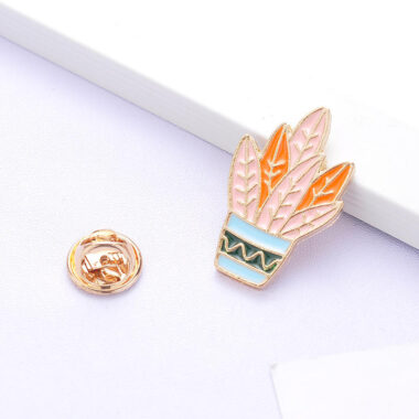 hard enamel metal badge pins