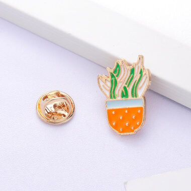 hard enamel metal badge pins