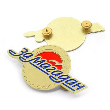 enamel pin with custom logo