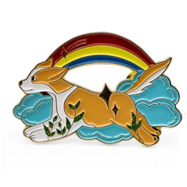 enamel pin with custom logo