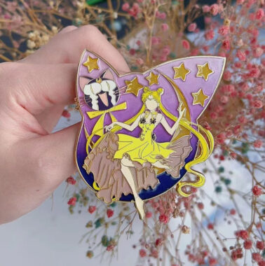 High-quality custom enamel pins